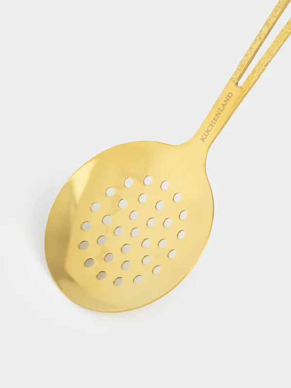 Skimmer, 25 cm, steel, golden, Viron gold, image-2