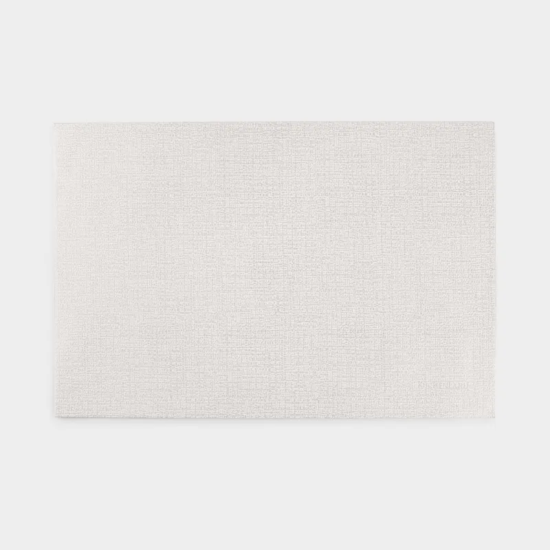 Napkin for appliances, 30x45 cm, PVC, rectangular, white, Silver drops, Rock