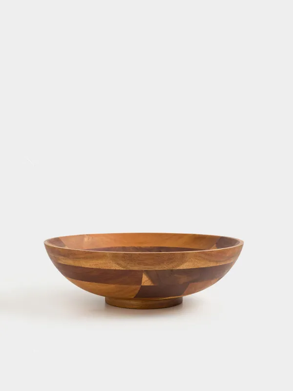 Fruit bowl, 26x8 cm, wood, Noble tree , image-0