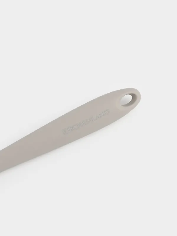 Spatula, 31 cm, with slits, silicone / nylon, beige, Benefit, image-4