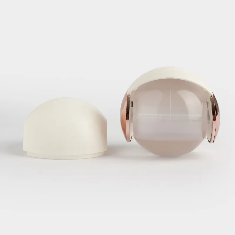 Cloth cleaning Roller, 7 cm, Portable / Reusable, Plastic, with Case, White, Ball, Roller