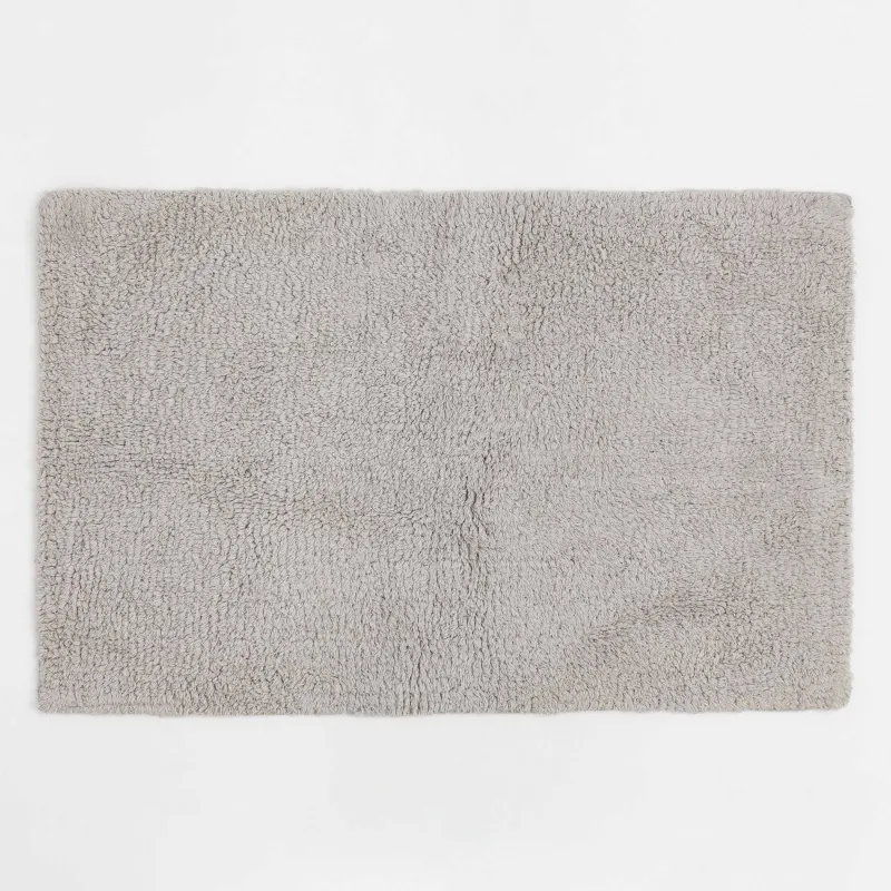 Mat, 50x80 cm, cotton, grey, Cottony, image-0