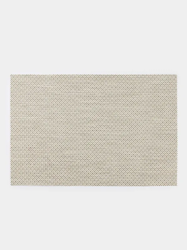 Placemat, 30x45 cm, PVC, rectangular, light gray, Solid, image-0