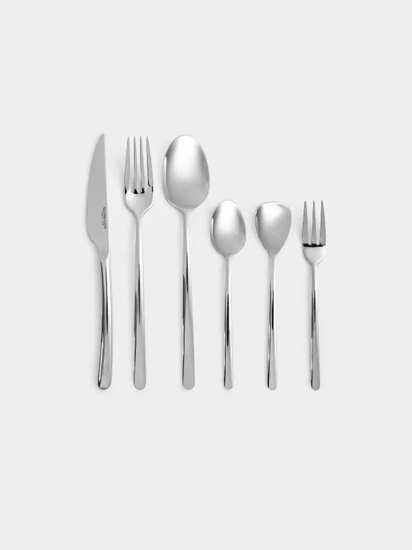 Kitchenware, 12 pers, 68 pr, steel, Toscana, image-0