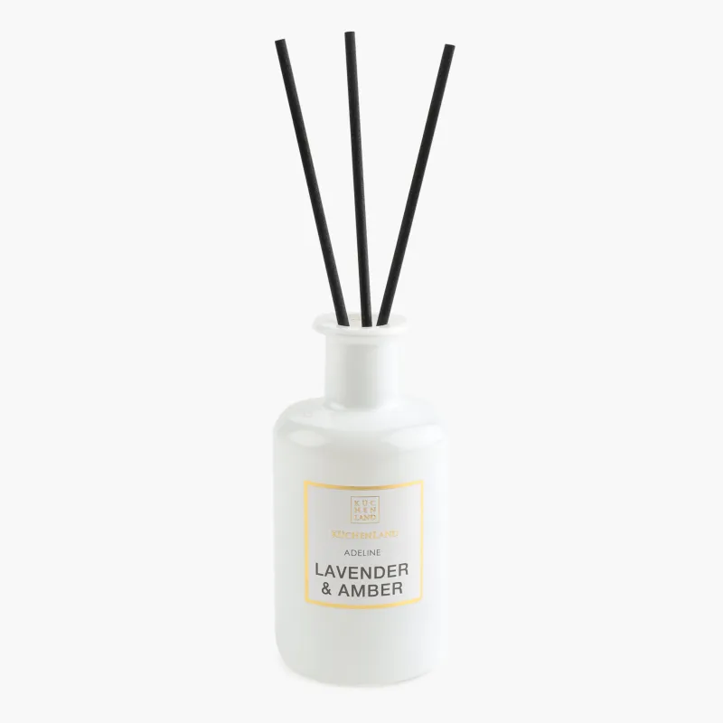 Aroma diffuser, 230 ml, white, Lavender and Amber, Adeline, image-0