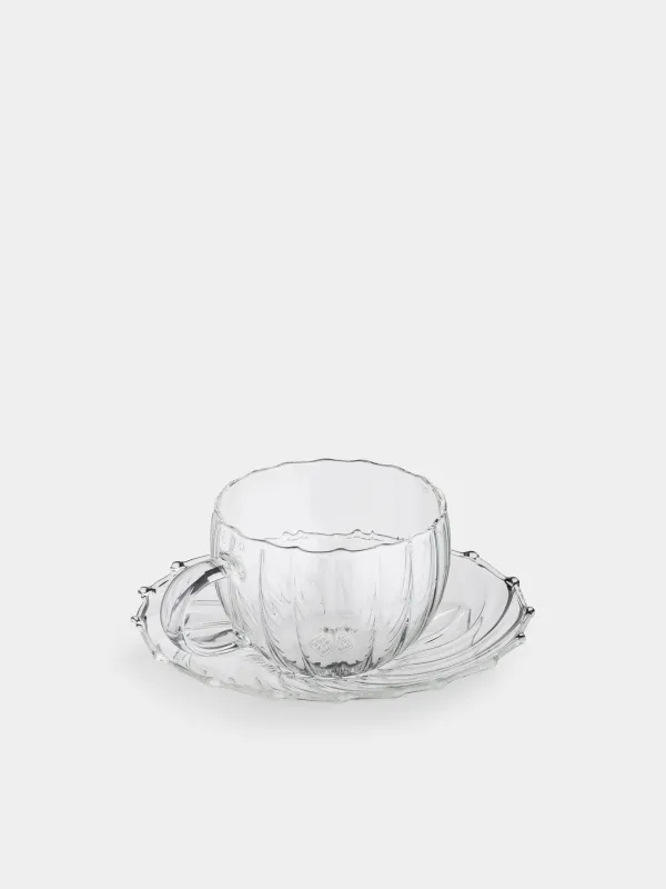 Tea pair, 1 pers, 2 items, 360 ml, glass B, Camellia, image-1
