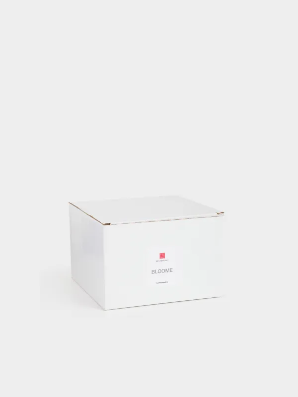 Breakfast tea pair, 1 person, 2 items, 450 ml, porcelain P, milky golden, Peony, Bloome, image-5