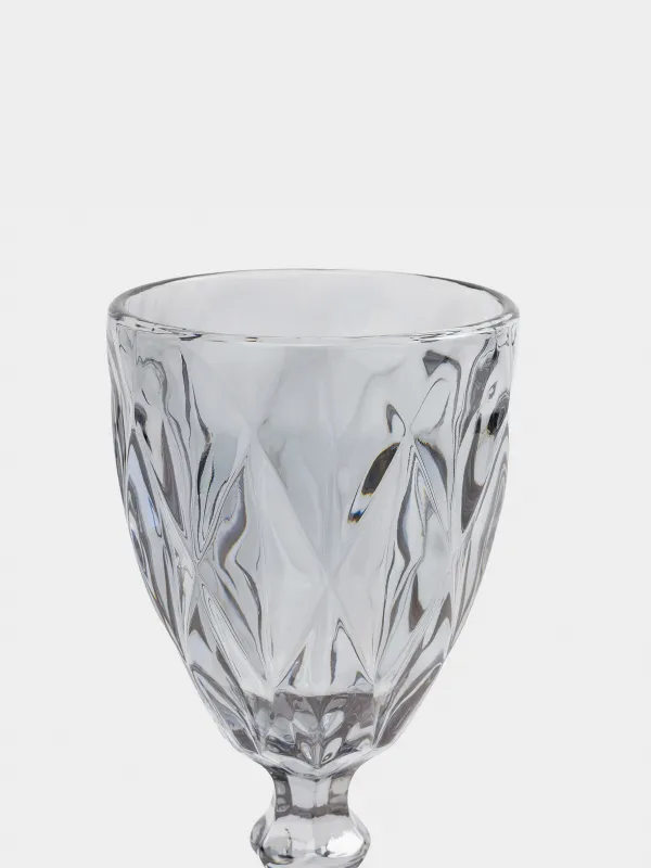 Drinking glass, 300 ml, glass R, grey, Rhomb color, image-2