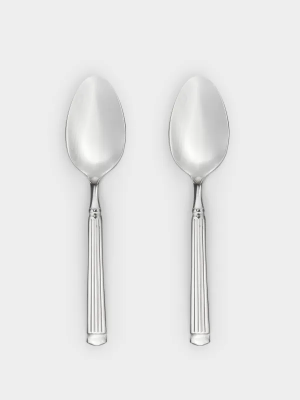 Tea spoon, 2 pcs, steel, Strips, Manresa, image-3