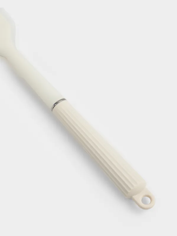 Spatula, 33 cm, silicone/nylon, milky, Milk kitchen, image-4