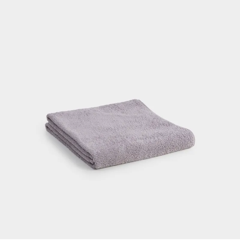 Towel, 70x140 cm, Cotton, purple, Terry cotton