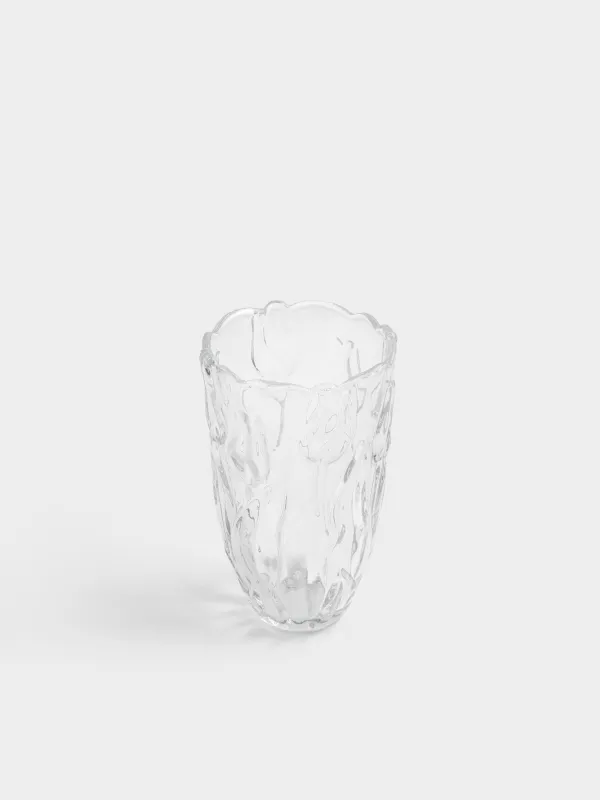 Flower vase, 24 cm, glass, Tulips, Tulip, image-1