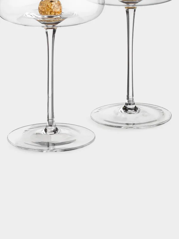 Drinking glass, 240 ml, 2 pcs, glass, Amber ball, Sorento, image-3