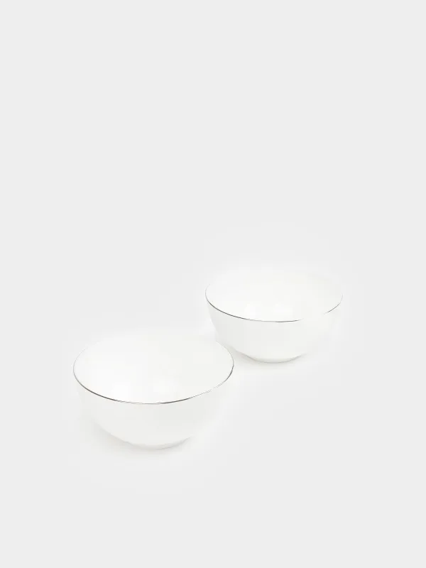 Salad bowl, 16x7 cm, 800 ml, 2 pcs, porcelain F, Antarctica, image-1