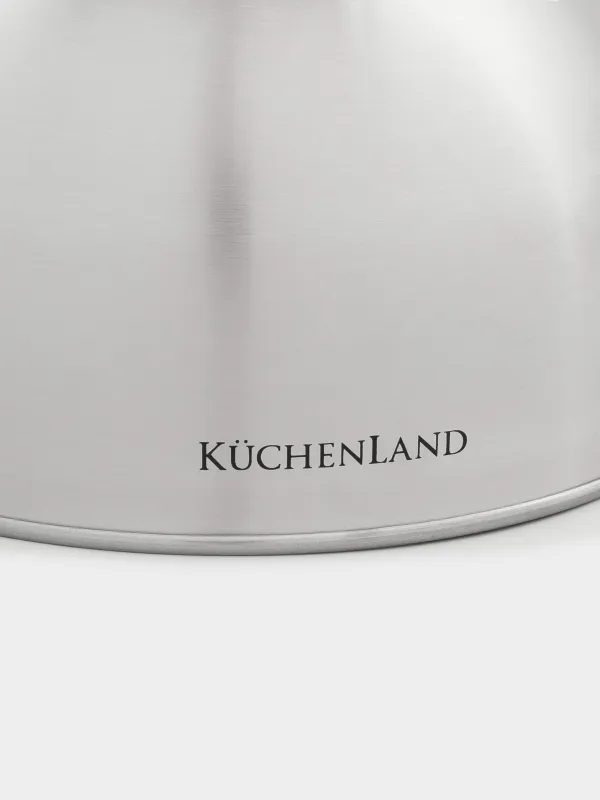 Teapot, 2.8 L, with whistle, steel, brushed, Whistle, image-5