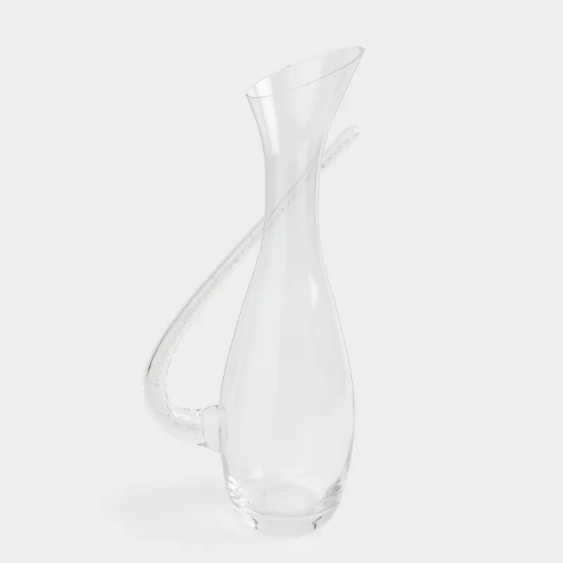 Decanter, 1 L, with handle, glass / rhinestones, Charm L, image-2