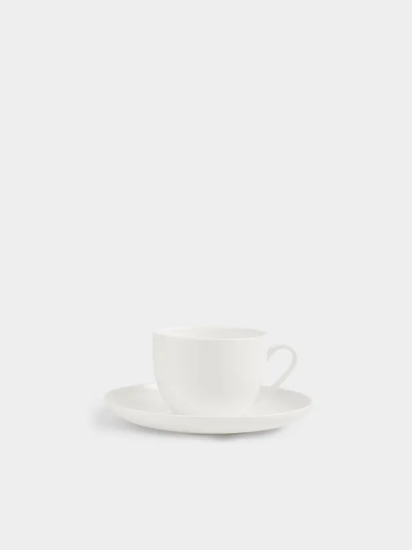 Tea pair, 6 pers, 12 pr, 250 ml, porcelain F, white, Ideal white, image-2