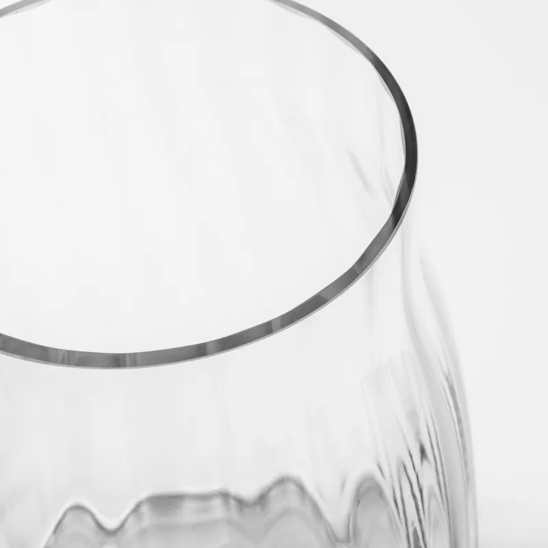 Flower vase, 26 cm, glass, Ledge, image-5