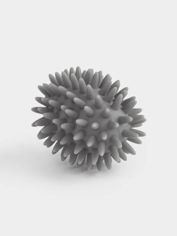 Washing ball, 9 cm, PVC, grey, Hedgehog, Washing ball, image-4