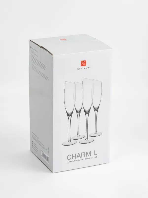 Drinking glass, 180 ml, 4 pcs, Charm L, image-5