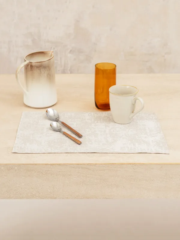 Napkin for appliances, 30x45 cm, polyester, rectangular, beige, Jacquard, image-2