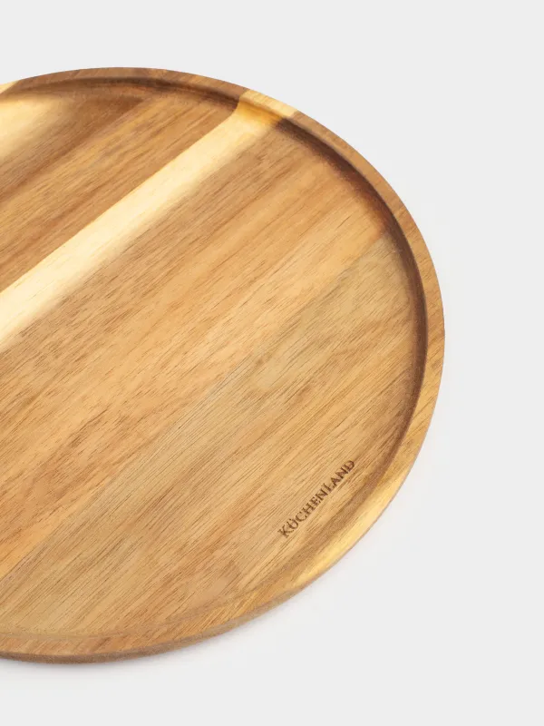 Dish, 25 cm, wood, Noble tree, image-2