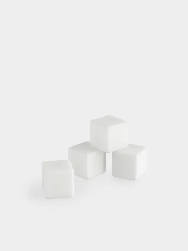 Drink set, 2 persons, 6 items, glasses/cubes, glass P/marble, Zero, image-7