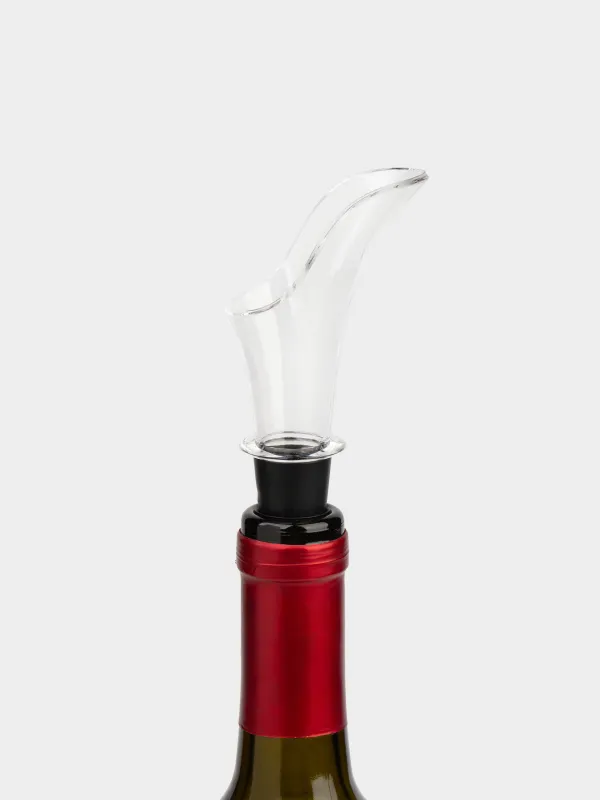 Drink set, 4 items, with vacuum stopper, plastic / steel, LED W, Black, Bar, image-5