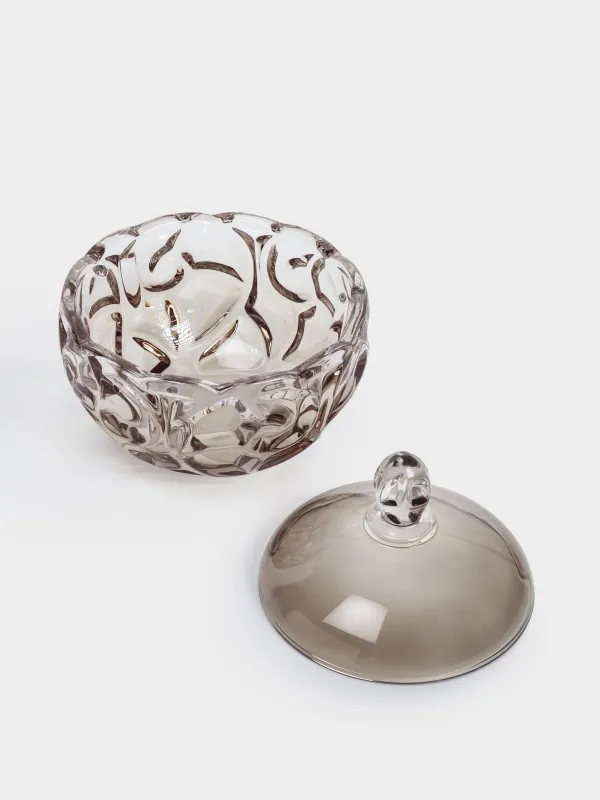 Storage container, 19x17 cm, 1 l, glass R, color, Patterns, Gala, image-3