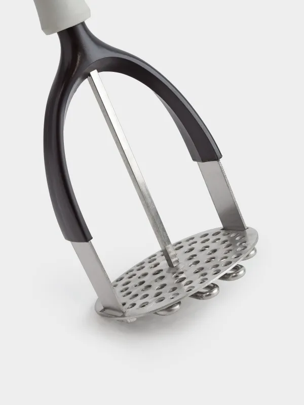 Puree press, 28 cm, steel / plastic, grey, Lemsen, image-3