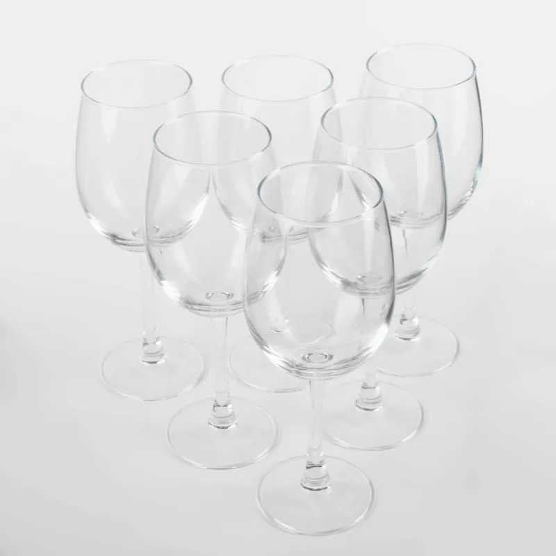 Red wine glass, 460 ml, 6 pcs, glass, Lecco, image-1