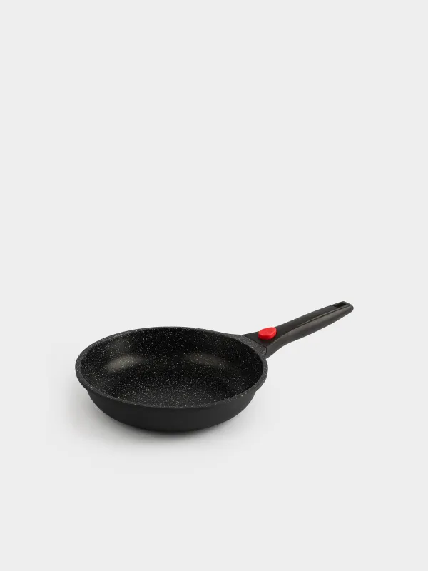 Frying pan, 24 cm, removable handle, coated, aluminum, Solution Red 2, image-0