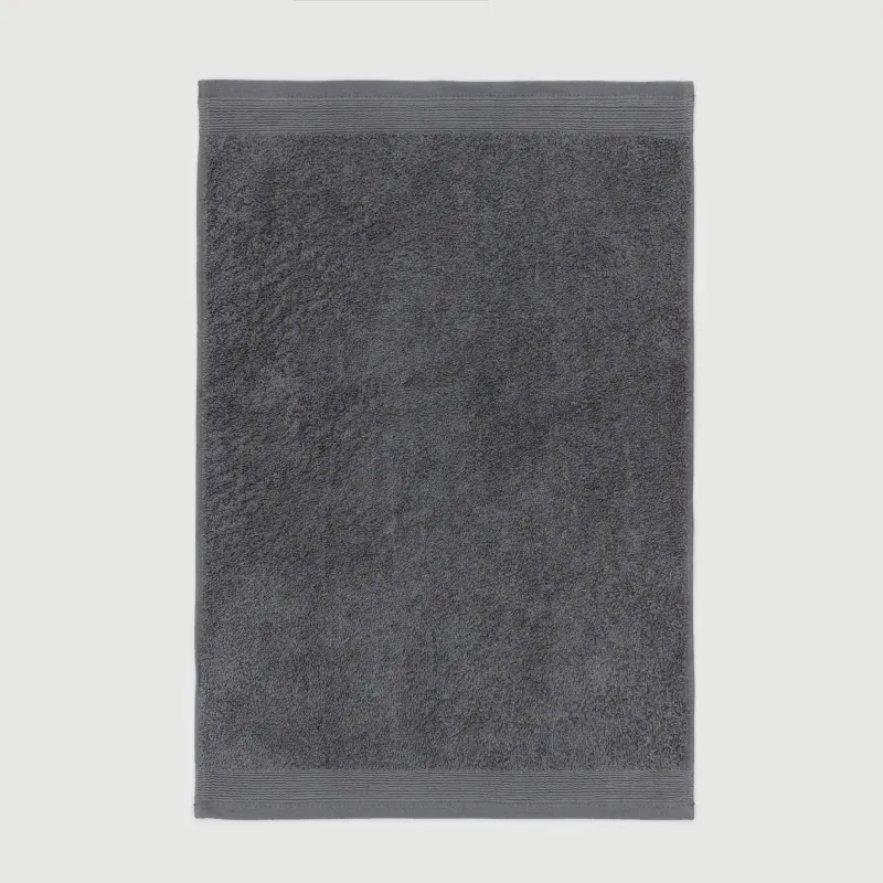 Towel, 40x60 cm, cotton, grey, Vari cotton, image-2