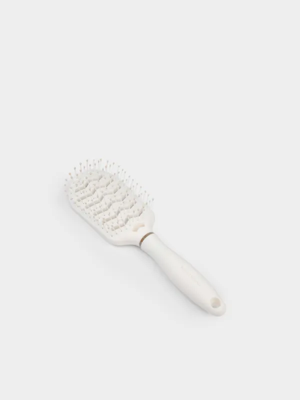 Hair massage comb, 23 cm, plastic, beige, Alini, image-3