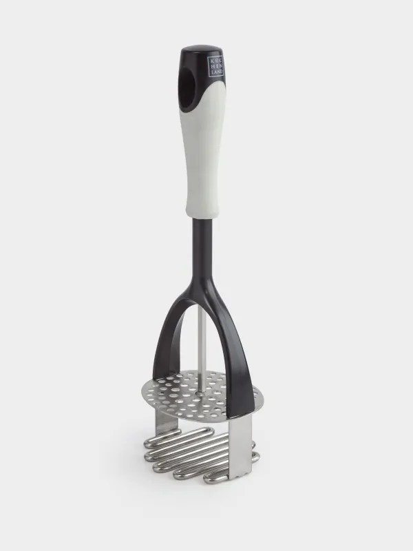 Puree press, 28 cm, steel / plastic, grey, Lemsen, image-1