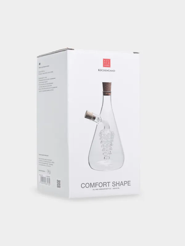 Oil and vinegar container, 500/45 ml, used glass, Comfort Shape, image-1