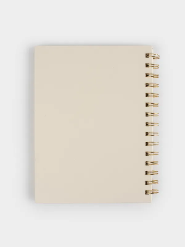 Notepad for notes, 15x20 cm, 70 l, on rings, cardboard, Picture, Stationery, image-1