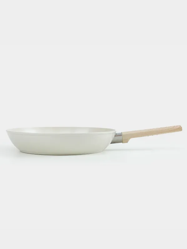 Frying pan, 28 cm, coated, aluminum, milk, Sentimentality, image-2
