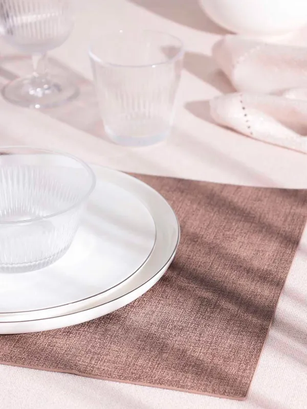 Napkin for appliances, 30x43 cm, polyurethane, rectangular, brown, Rock, image-5