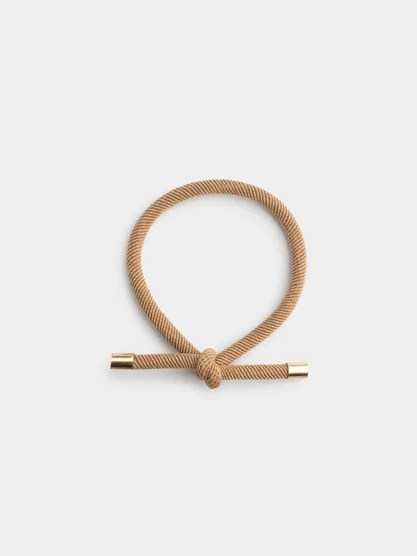 Elastic band for hair, 5 cm, 3 pcs, Polyester, Knot, Knot, image-2