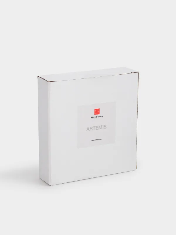 Soap dish, 11 cm, glass, oval, green, Artemis, image-3