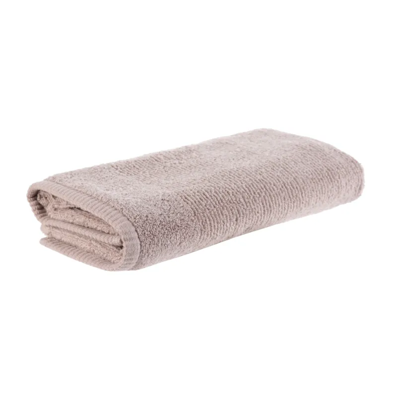 Towel, 50x90 cm, cotton, brown, Terry cotton, image-2