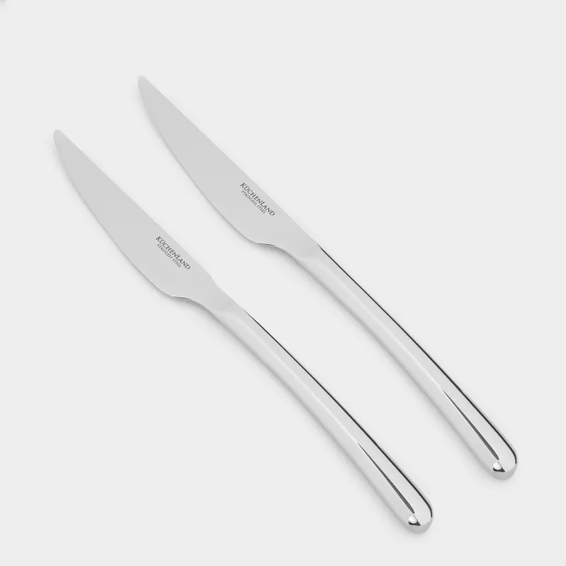 Table knife, 2 pcs, steel, Toscana, image-0