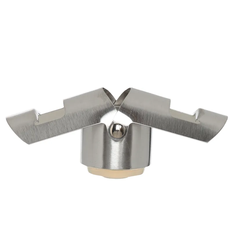 Beverage bottle stopper, 6 cm, metal, silver, Bar, image-1