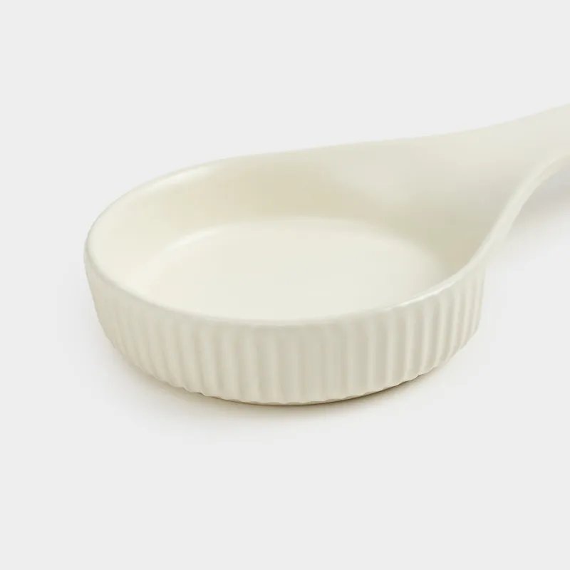 Spoon stand, 23 cm, ceramic, beige, Laneri, image-3