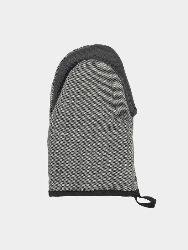 Mitt holder, 14x25 cm, polyester / neoprene, dark grey, Melange, image-0