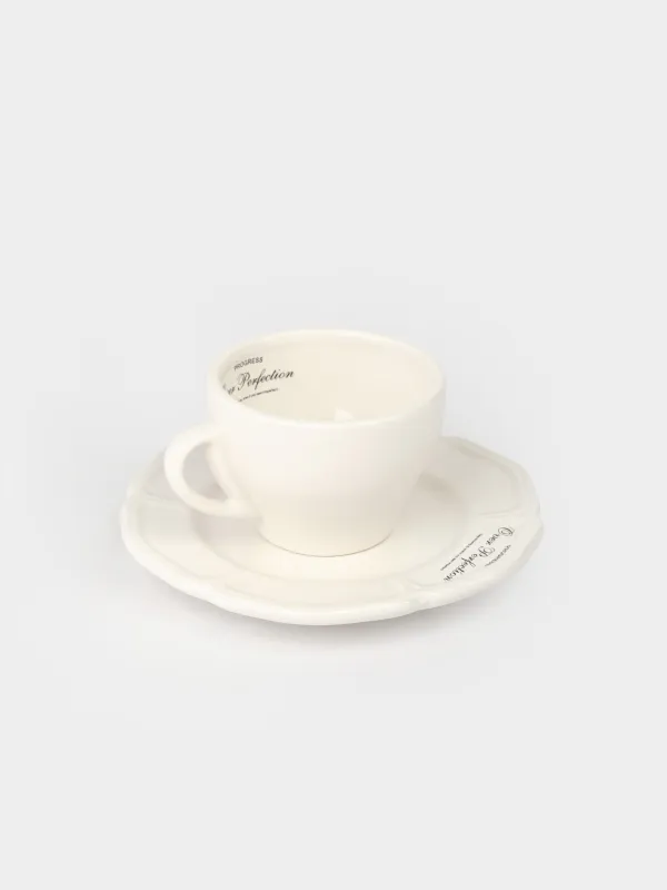 Tea pair, 1 person, 2 items, 240 ml, ceramics, milky, Progress, Course, image-1