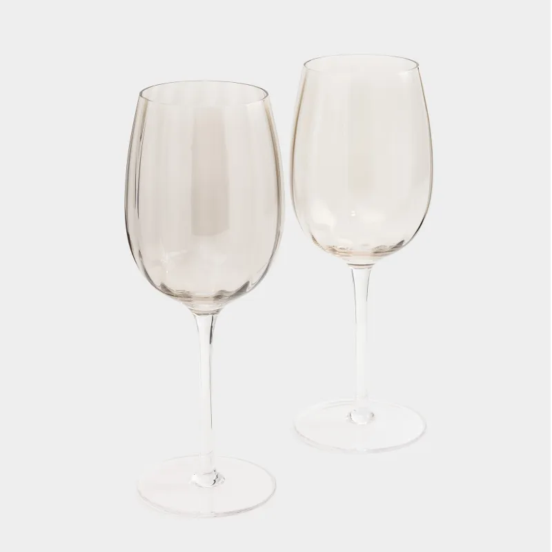 Wine glass, 470 ml, 2 pcs, glass, grey, Filo R color, image-1