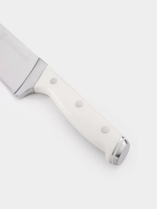 Chef's knife, 20 cm, steel / plastic, white, Solo white, image-2