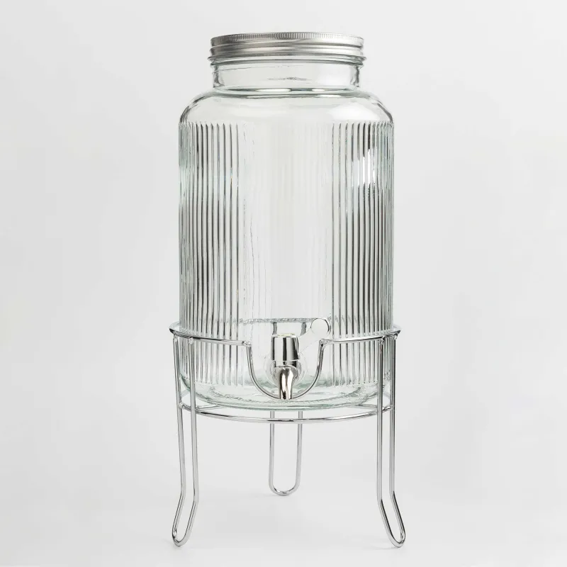 Beverage dispenser, 5,8 l, glass R / metal, Argos, image-2